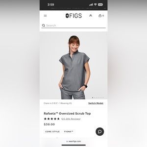 Figs Rafaela top size XS